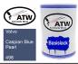 Preview: Volvo, Caspian Blue Pearl, 498: 500ml Lackdose, von ATW Autoteile West.